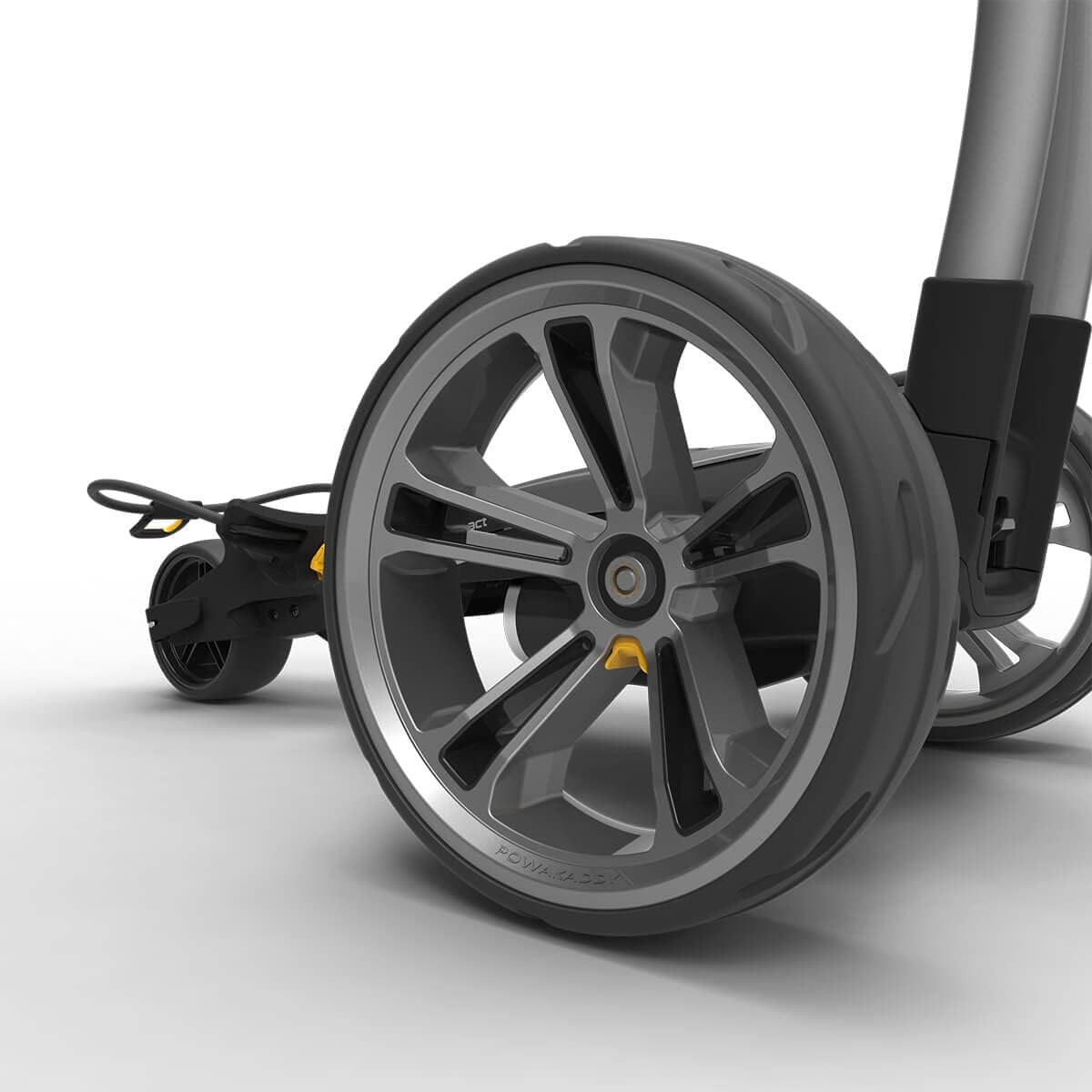 Powakaddy CT8 GPS EBS Cart w/Extended Lithium B Gunmetal - Image 5