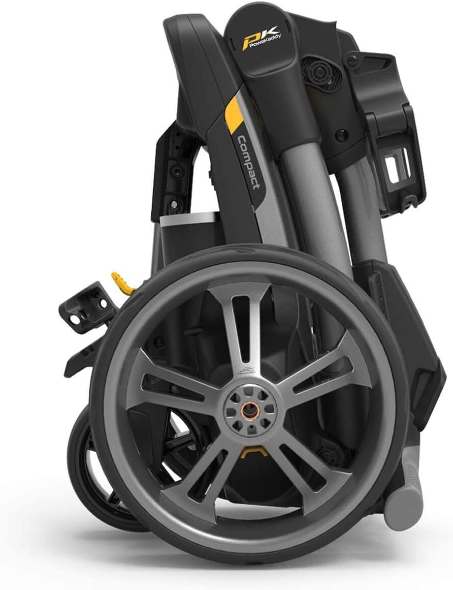 Powakaddy CT8 GPS EBS Cart w/Extended Lithium B Gunmetal - Image 3