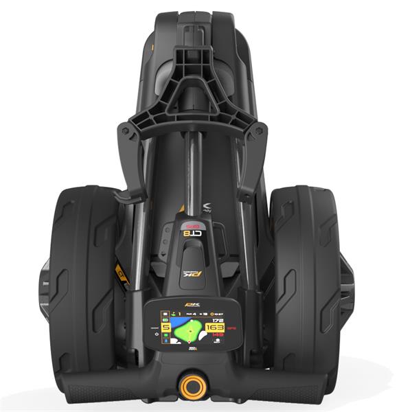 Powakaddy CT8 GPS EBS Cart w/Extended Lithium B Gunmetal